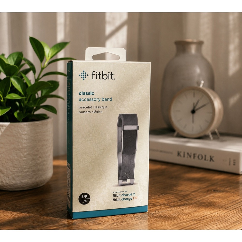 Fitbit Alta‎ Alta HR Classic Accessory Band Black Replacement Strap S/P L/G New